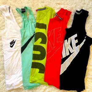 BUNDLE OF NIKE TANKS